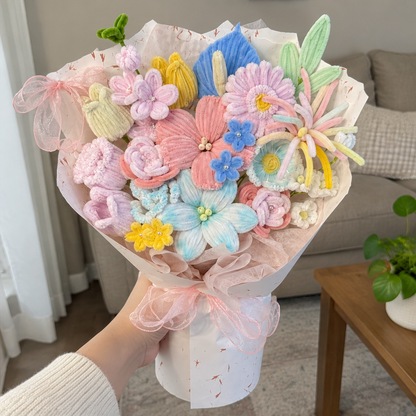 Pastel Celebration held naturally in a home gifting setting.