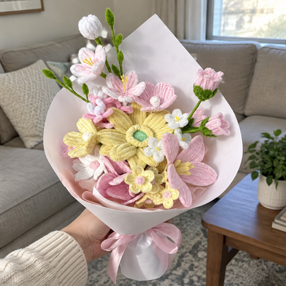 Spring Serenade held naturally in a home gifting setting.