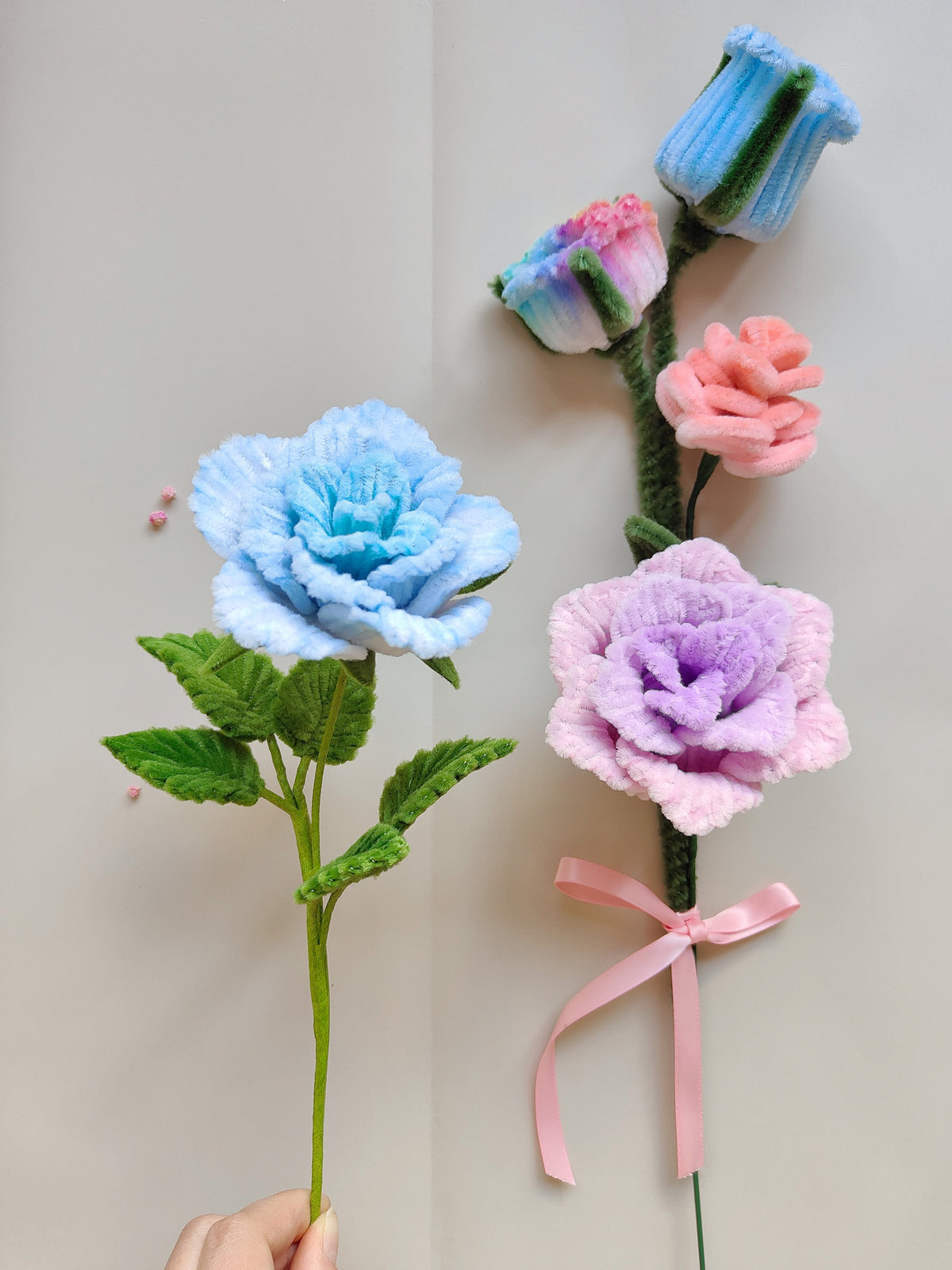 Original chenille rose tutorial source photo 5