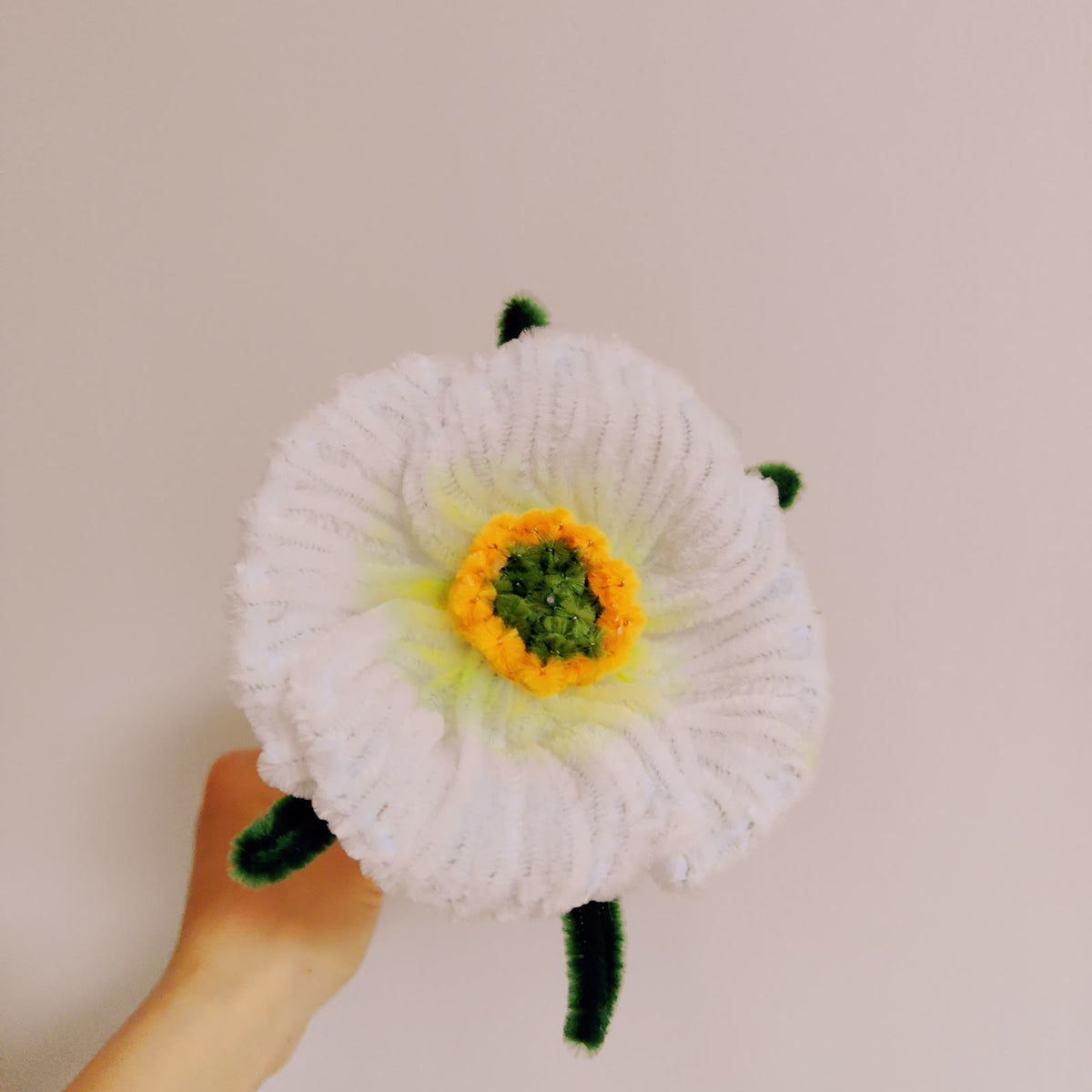 Poppy Flower | Chenille Video Tutorial original craft photos