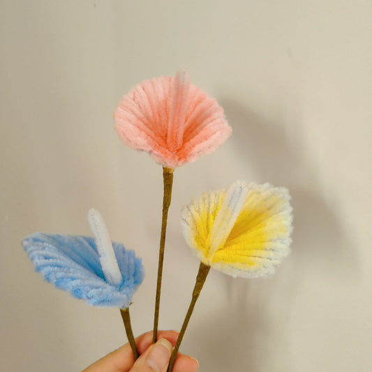 Palm-Shaped Flower | Chenille Video Tutorial original craft photos