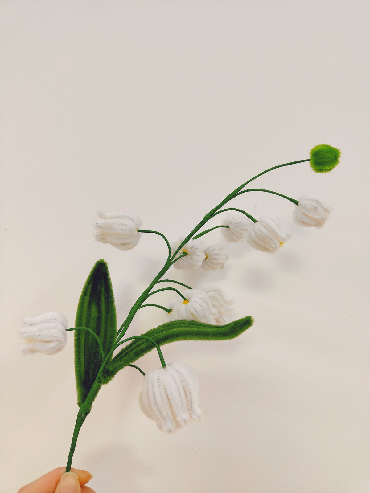 Original lily of the valley chenille tutorial photo