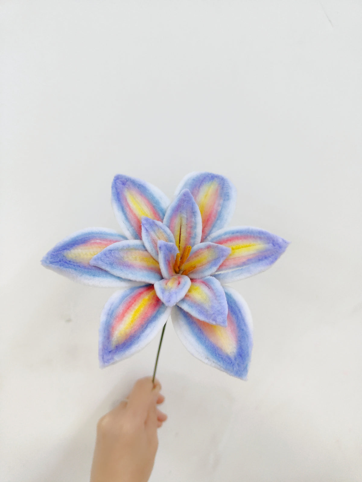 Original flower craft photo for Amaryllis | Chenille Video Tutorial