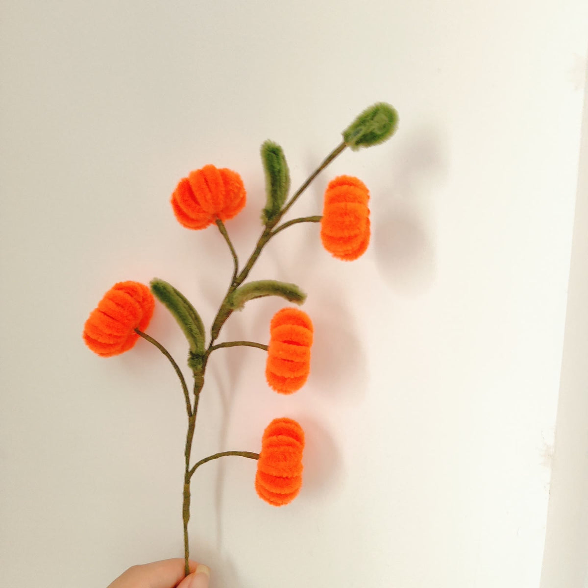 Mini Orange or Persimmon | Chenille Video Tutorial original craft photos