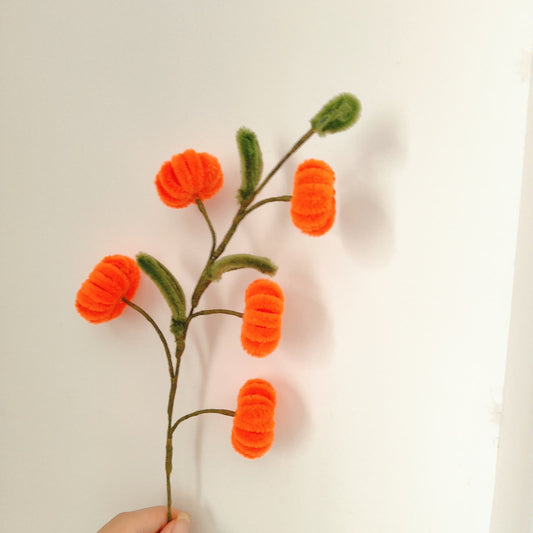 Mini Orange or Persimmon | Chenille Video Tutorial original craft photos