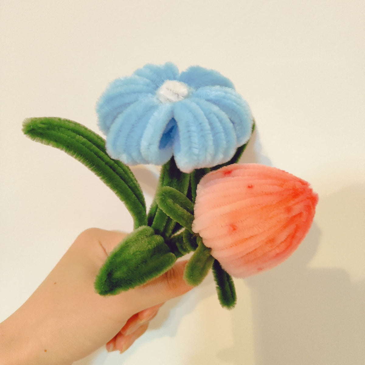 Puff Flower | Chenille Video Tutorial original craft photo
