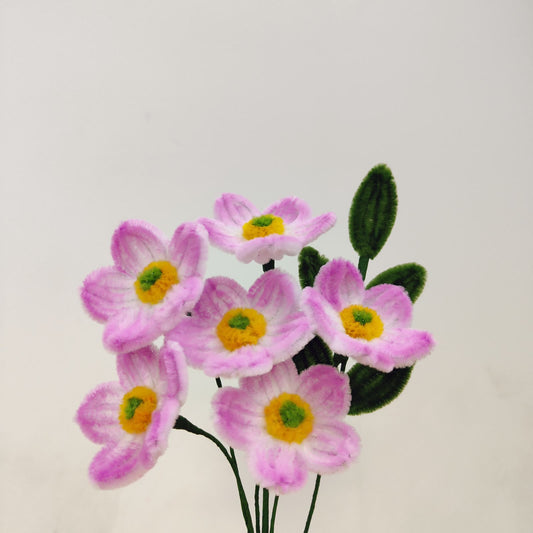 Japanese Anemone | Chenille Video Tutorial original craft photo