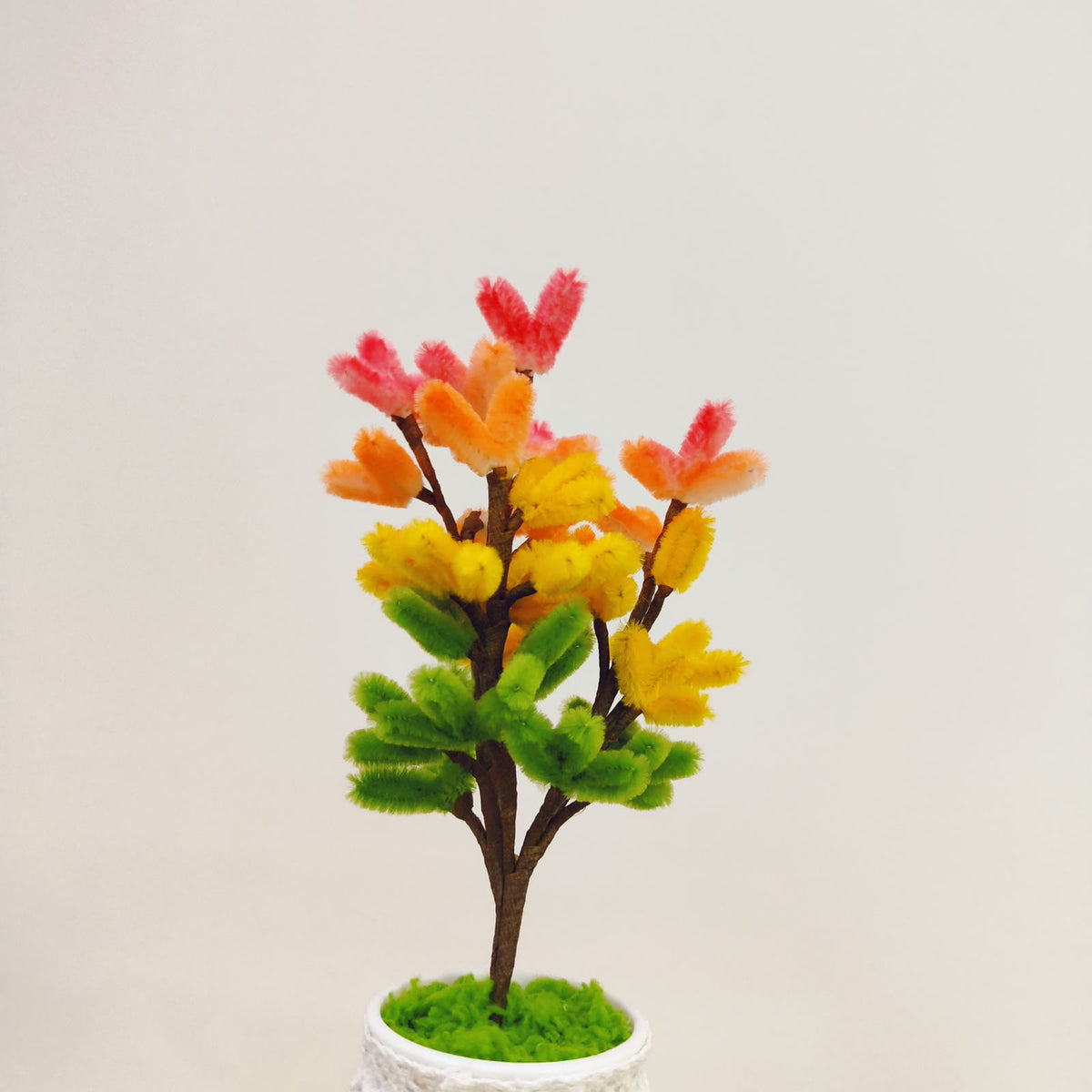 Multicolor Tree | Chenille Video Tutorial original craft photo