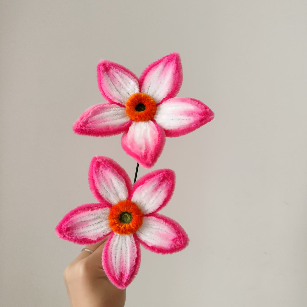 Pretty Kiss Flower | Chenille Video Tutorial original craft photo
