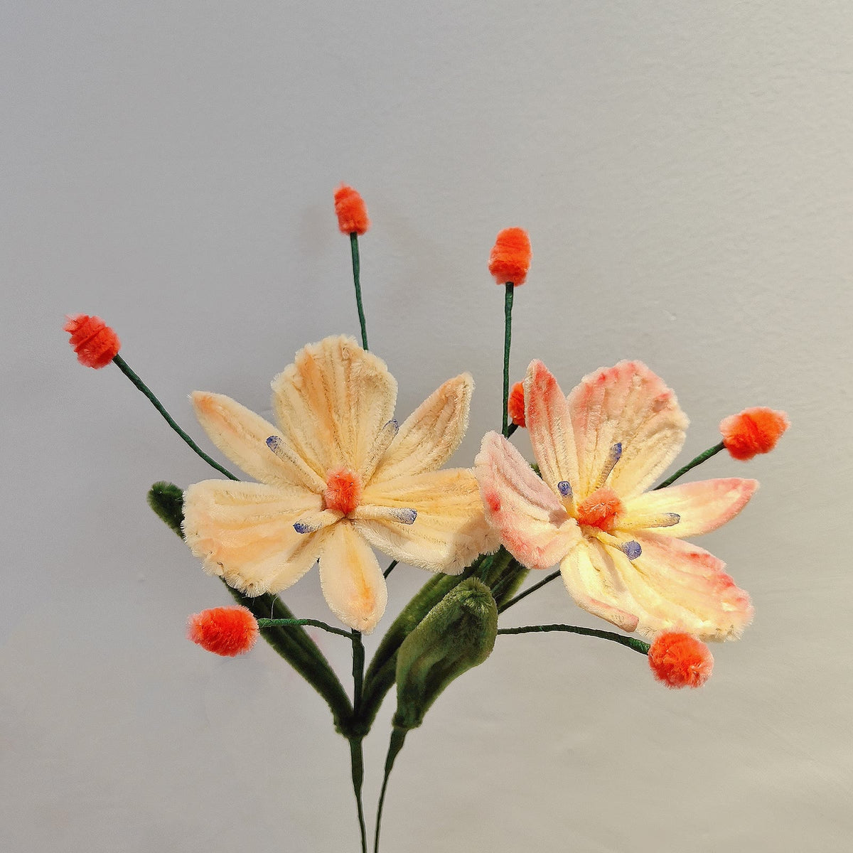 Fairy Lantern Flower | Chenille Video Tutorial original craft photo