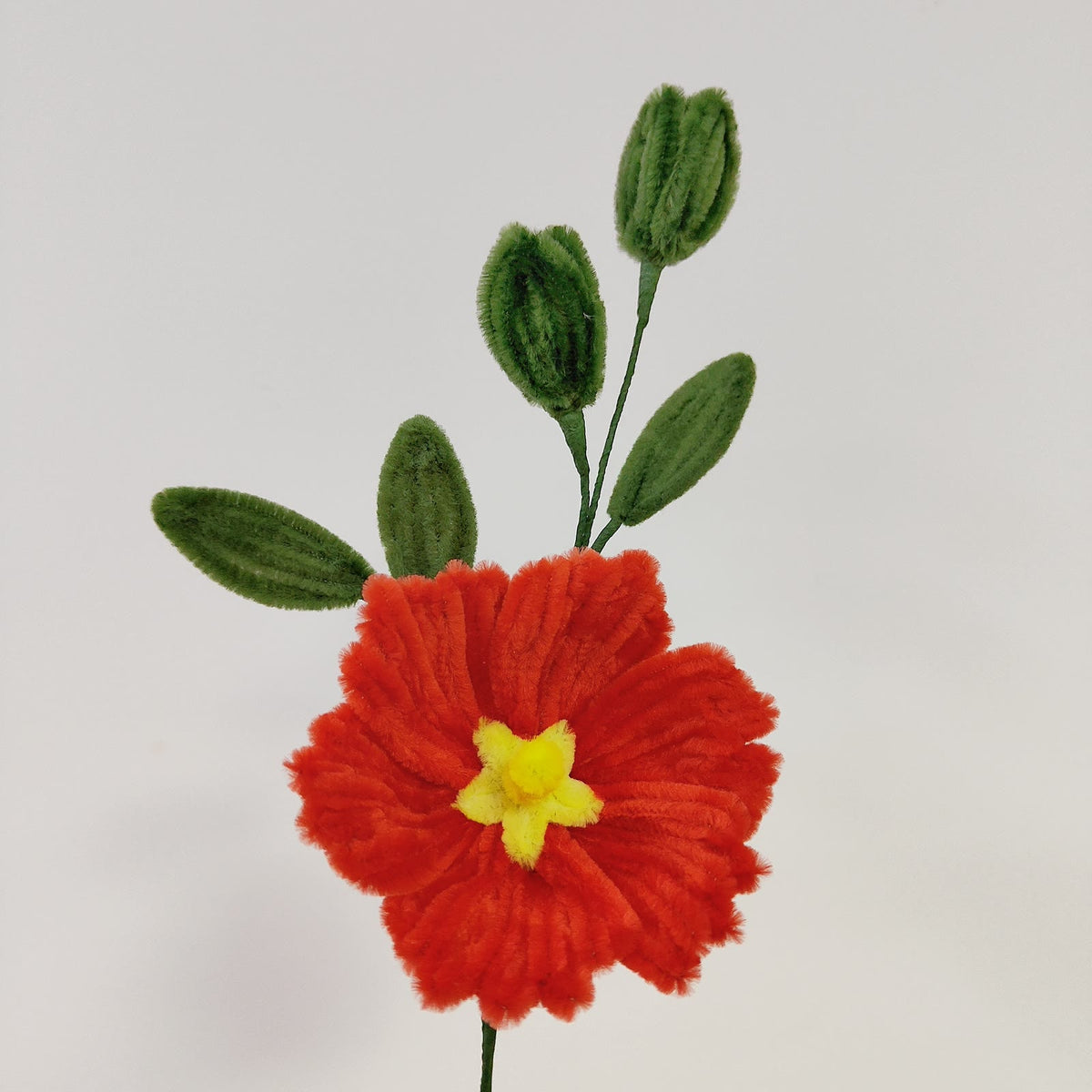 Hollyhock | Chenille Video Tutorial original craft photo