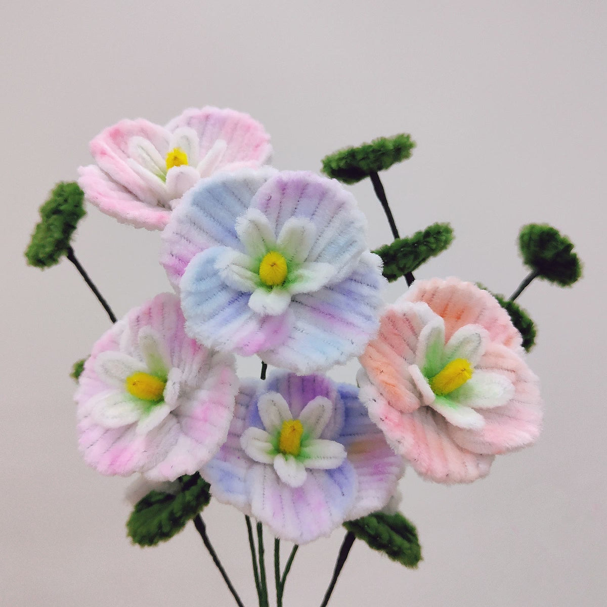 Original Chenille Flower Design | Chenille Video Tutorial original craft photo