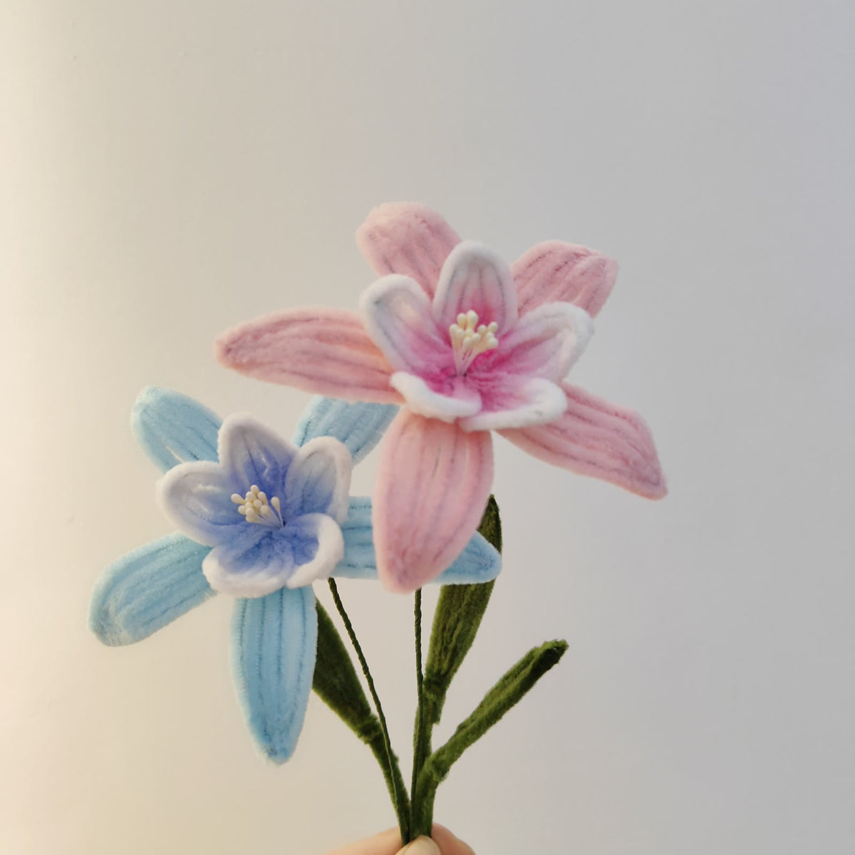 Columbine Flower | Chenille Video Tutorial original craft photo