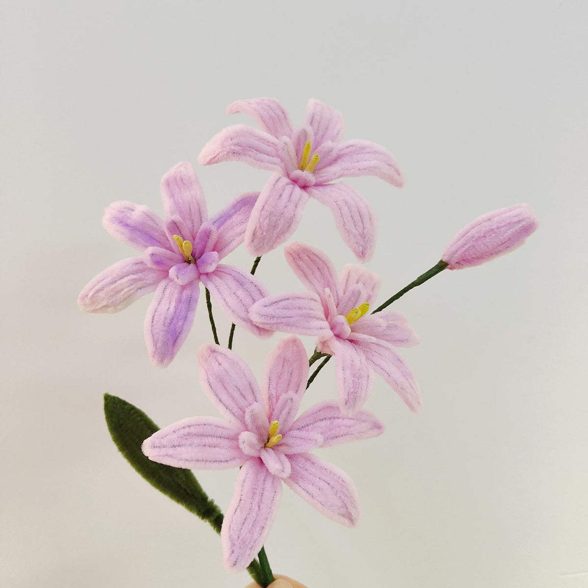 Society Garlic Flower | Chenille Video Tutorial original craft photo
