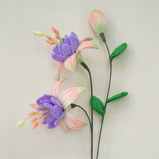 Fuchsia Flower | Chenille Video Tutorial original craft photo