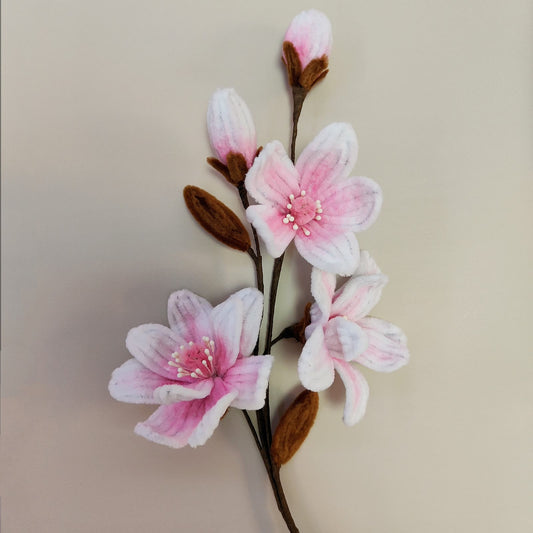 Magnolia | Chenille Video Tutorial original craft photo