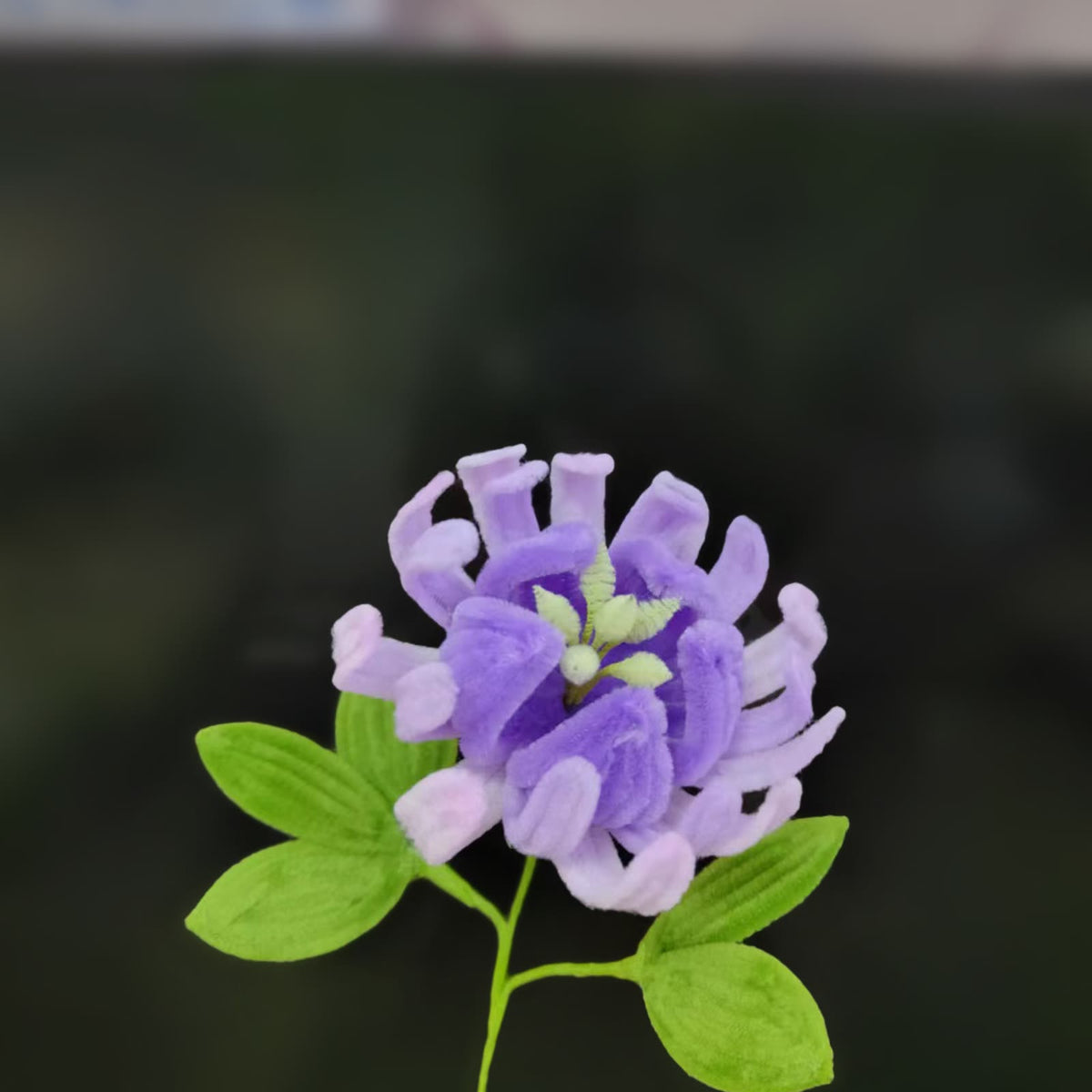 Flowing-Petal Flower | Chenille Video Tutorial original craft photo