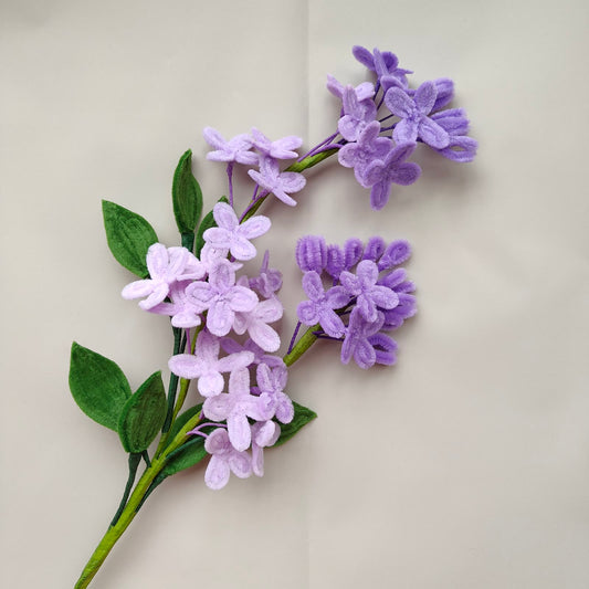 Lilac | Chenille Video Tutorial original craft photo