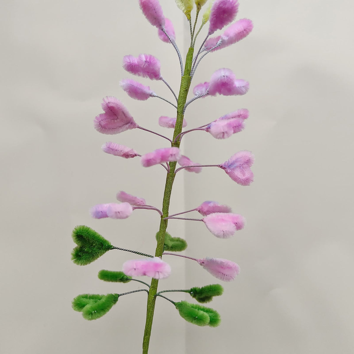 Heart-Shaped Rapeseed Flower | Chenille Video Tutorial original craft photo