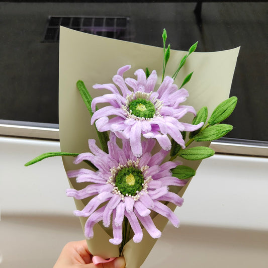 Curled-Petal Gerbera | Chenille Video Tutorial original craft photo