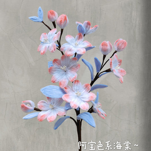 Pastel Begonia | Chenille Video Tutorial original craft photo