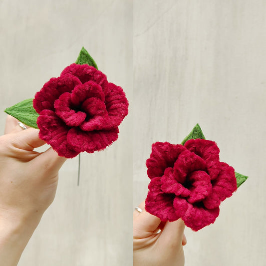 Rounded and Pointed Rose Petals | Chenille Video Tutorial original craft photo