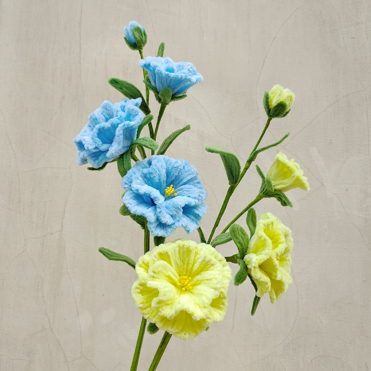 Lisianthus | Chenille Video Tutorial original craft photo
