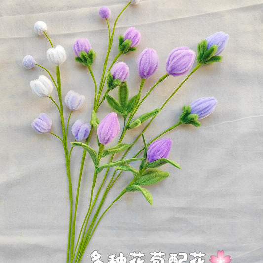 Flower Bud Variations | Chenille Video Tutorial original craft photo