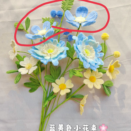 Blue Bouquet Filler | Chenille Video Tutorial original craft photo
