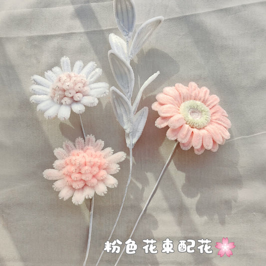 Pink Bouquet Filler | Chenille Video Tutorial original craft photo