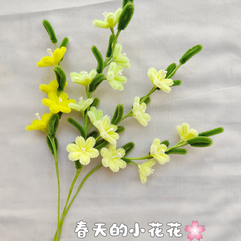 Single Yellow Flower | Easy-to-Follow Pipe Cleaner Video Tutorial