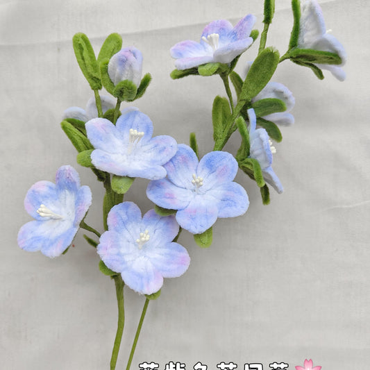 Blue-Moon Grass | Chenille Video Tutorial original craft photo