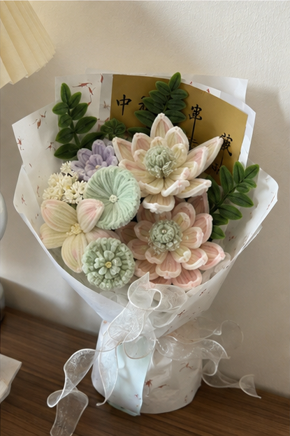 Chenille flower photo shared by a Vela Muse customer