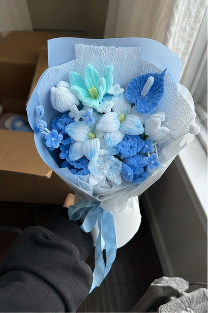 Chenille flower photo shared by a Vela Muse customer