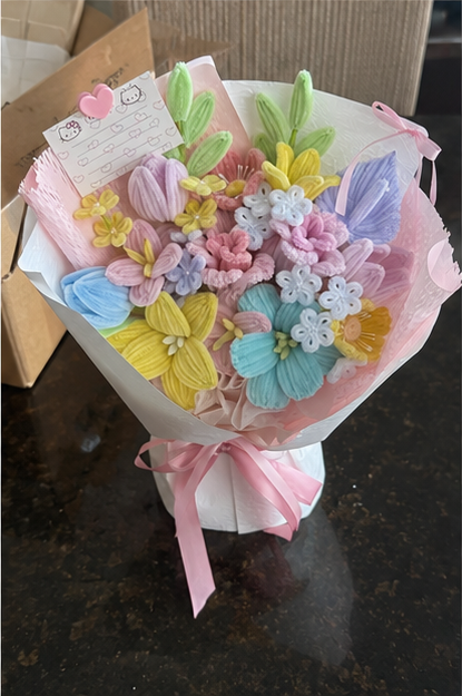 Chenille flower photo shared by a Vela Muse customer